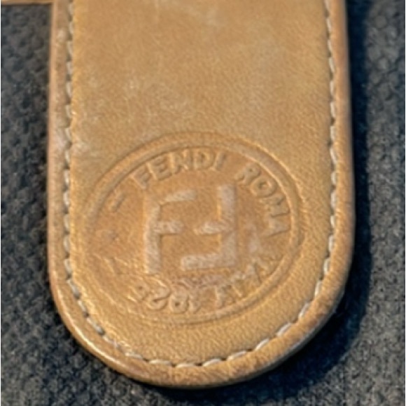 Vintage Lovers Dream 1970’s Fendi Caramel Leather Wallet Pristine Leather - Picture 11 of 15